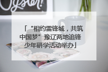 “相约雷锋城，共筑中国梦”豫辽两地追锋少年研学活动举办