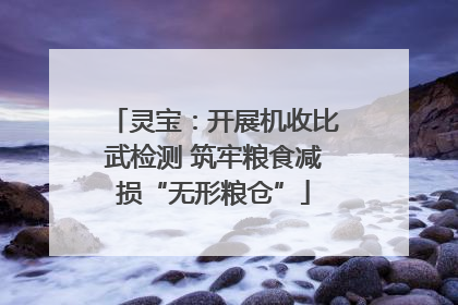 灵宝：开展机收比武检测 筑牢粮食减损“无形粮仓”