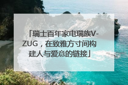 瑞士百年家电瑞族V-ZUG，在致雅方寸间构建人与爱意的链接