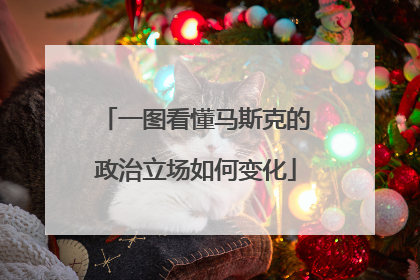 一图看懂马斯克的政治立场如何变化