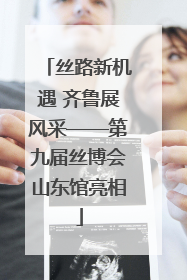 丝路新机遇 齐鲁展风采——第九届丝博会山东馆亮相