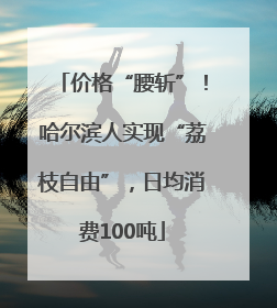 价格“腰斩”！哈尔滨人实现“荔枝自由”，日均消费100吨