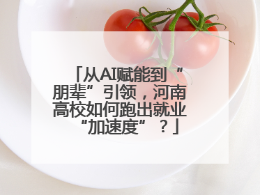 从AI赋能到“朋辈”引领，河南高校如何跑出就业“加速度”？