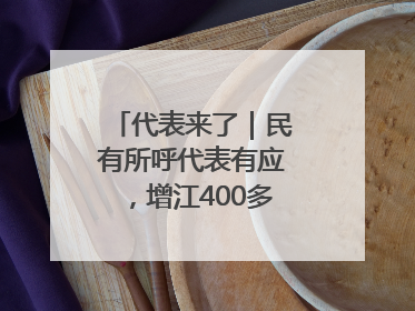代表来了｜民有所呼代表有应，增江400多年古码头焕新