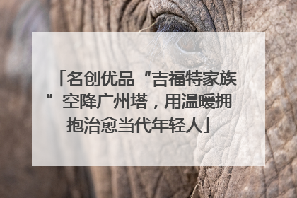 名创优品“吉福特家族”空降广州塔，用温暖拥抱治愈当代年轻人