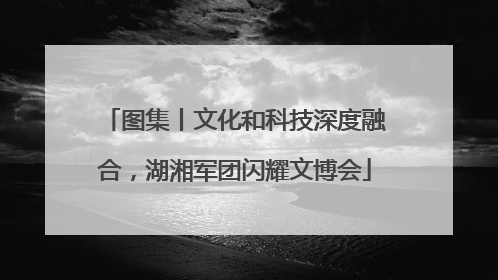 图集丨文化和科技深度融合，湖湘军团闪耀文博会