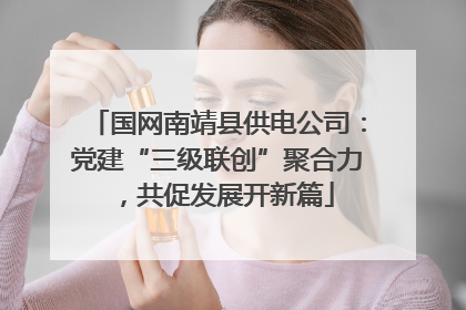 国网南靖县供电公司：党建“三级联创”聚合力，共促发展开新篇