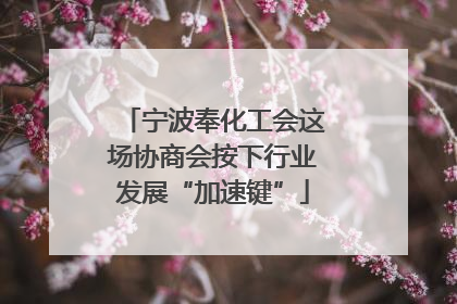 宁波奉化工会这场协商会按下行业发展“加速键”