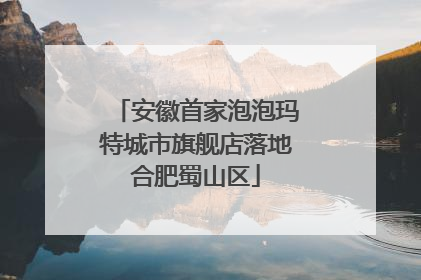 安徽首家泡泡玛特城市旗舰店落地合肥蜀山区