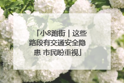 小8跑街｜这些路段有交通安全隐患 市民盼重视