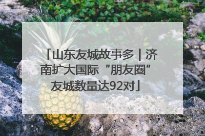 山东友城故事多｜济南扩大国际“朋友圈”友城数量达92对