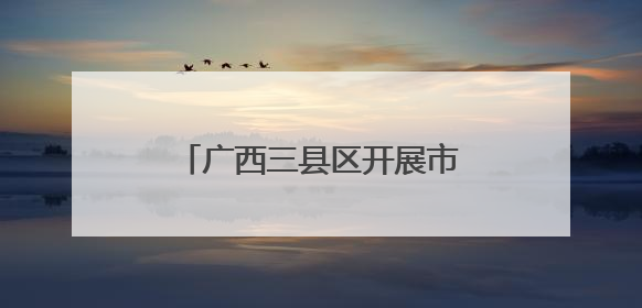 广西三县区开展市际人大区域合作 共促区域高质量发展