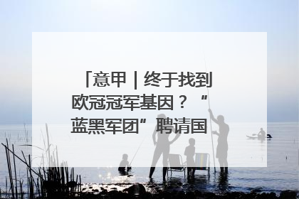 意甲｜终于找到欧冠冠军基因？“蓝黑军团”聘请国米名宿齐沃执教