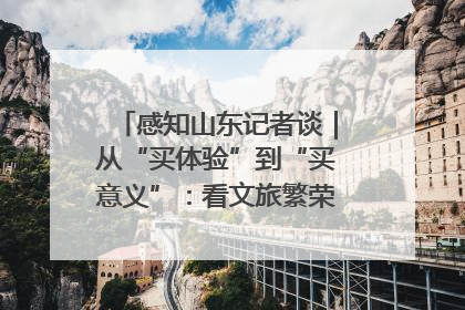 感知山东记者谈｜从“买体验”到“买意义”：看文旅繁荣背后的幸福新定义