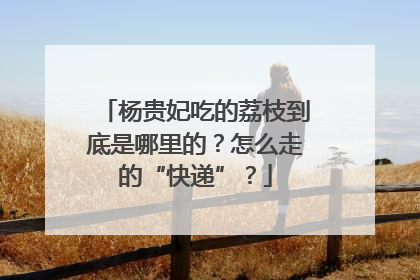 杨贵妃吃的荔枝到底是哪里的？怎么走的“快递”？