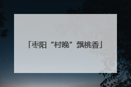 枣阳“村晚”飘桃香