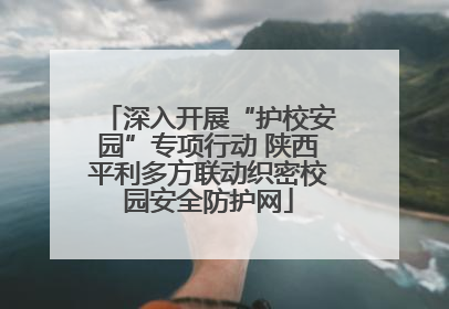 深入开展“护校安园”专项行动 陕西平利多方联动织密校园安全防护网