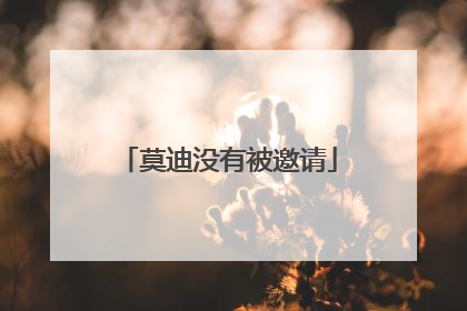 莫迪没有被邀请