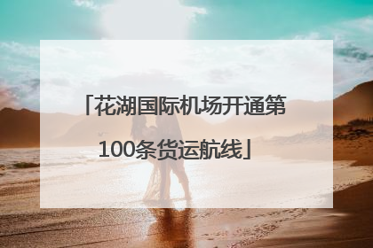 花湖国际机场开通第100条货运航线