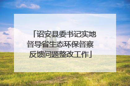 诏安县委书记实地督导省生态环保督察反馈问题整改工作