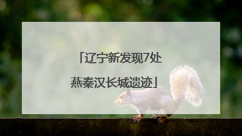 辽宁新发现7处燕秦汉长城遗迹