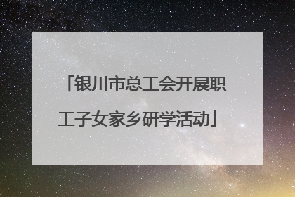 银川市总工会开展职工子女家乡研学活动
