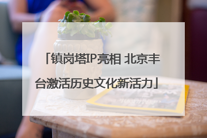 镇岗塔IP亮相 北京丰台激活历史文化新活力