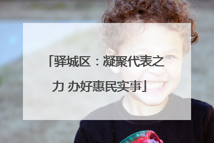 驿城区：凝聚代表之力 办好惠民实事