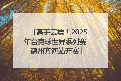高手云集！2025年台克球世界系列赛-德州齐河站开赛