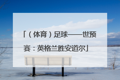 （体育）足球——世预赛：英格兰胜安道尔