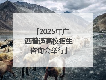 2025年广西普通高校招生咨询会举行
