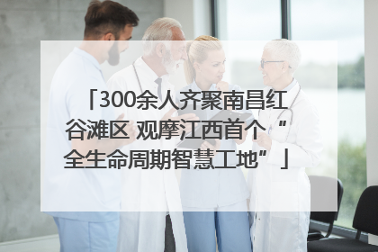 300余人齐聚南昌红谷滩区 观摩江西首个“全生命周期智慧工地”