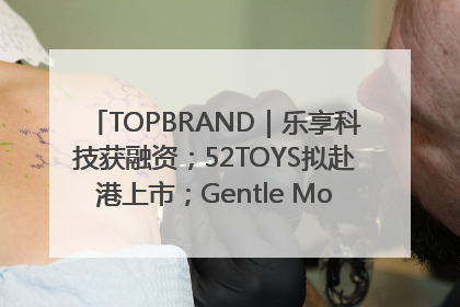 TOPBRAND｜乐享科技获融资；52TOYS拟赴港上市；Gentle Monster合作谷歌；Valentino传播官离职